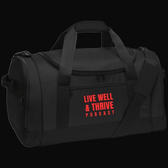 Live Well & Thrive Official Voyager Sports Duffel Bag