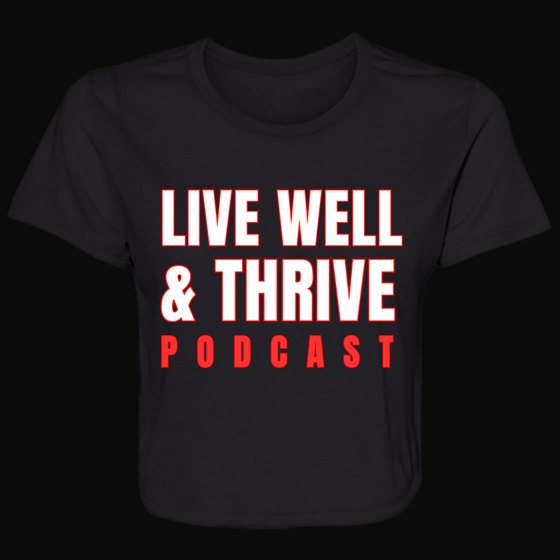 LWAT Podcast  Ladies Cropped Tee