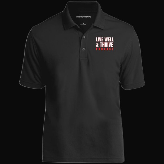 LWAT Podcast Mens Lightweight UV Polo