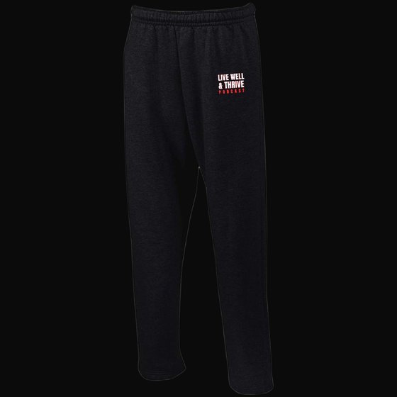 Operation Fitness Men's Open Bottom Sweatpants (with Pockets)