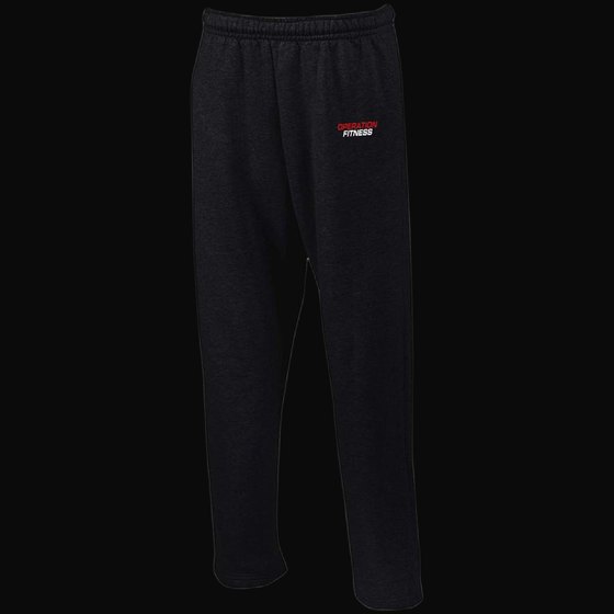 Operation Fitness Open Bottom Sweatpants with Pockets