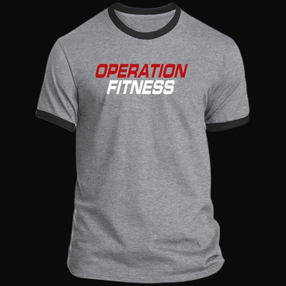 Operation Fitness Ringer Tee