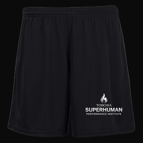 Superhuman Institute Ladies Moisture-Wicking 7 inch Training Shorts