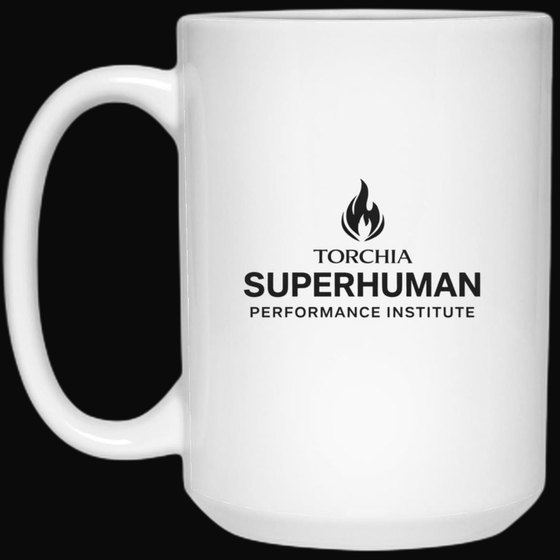 Superhuman Institute Plain White Mug